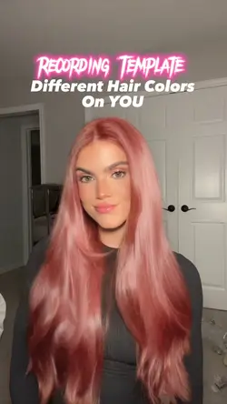 Hair Colors Template