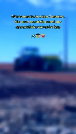 oportunidade q tenho