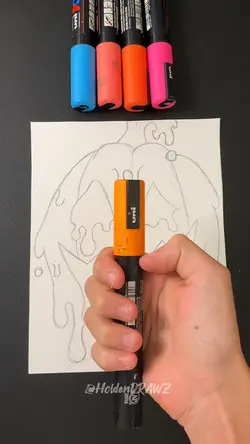 Drawing a pumpkin 🎃