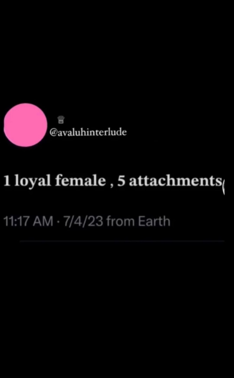 loyal female 💖