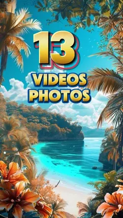 13 videos or photos