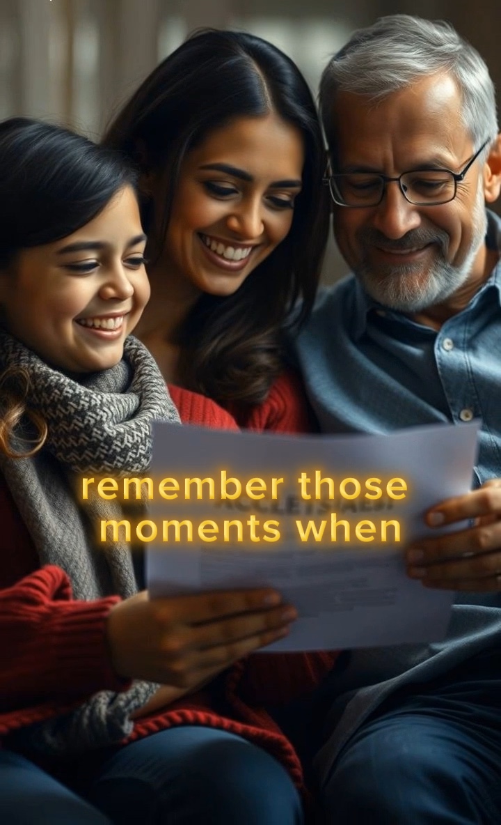 Parents' sacrifices