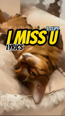 I miss you! ๐ฟ๐ฟ๐ฟ