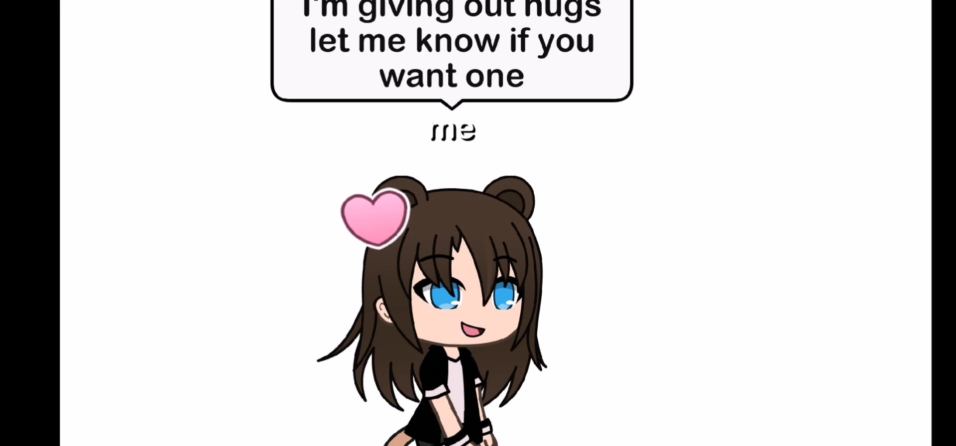 giving out hugs