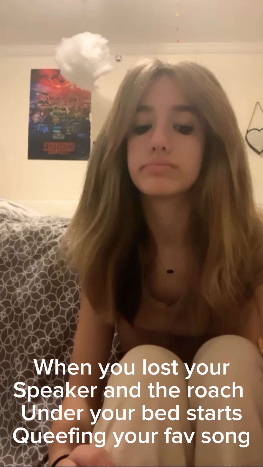 POV the roach singin