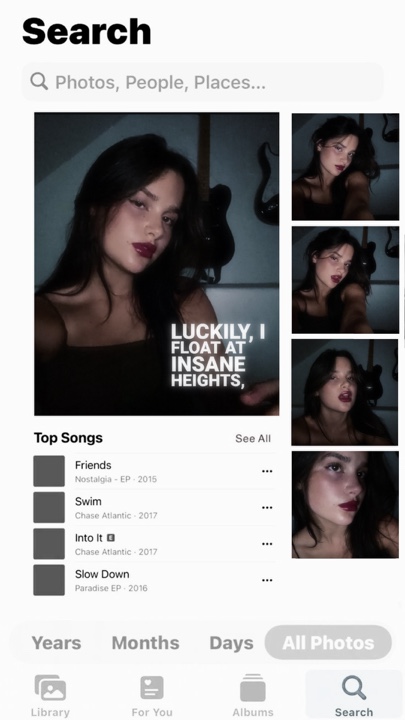 swim lyrics iphone 📲
