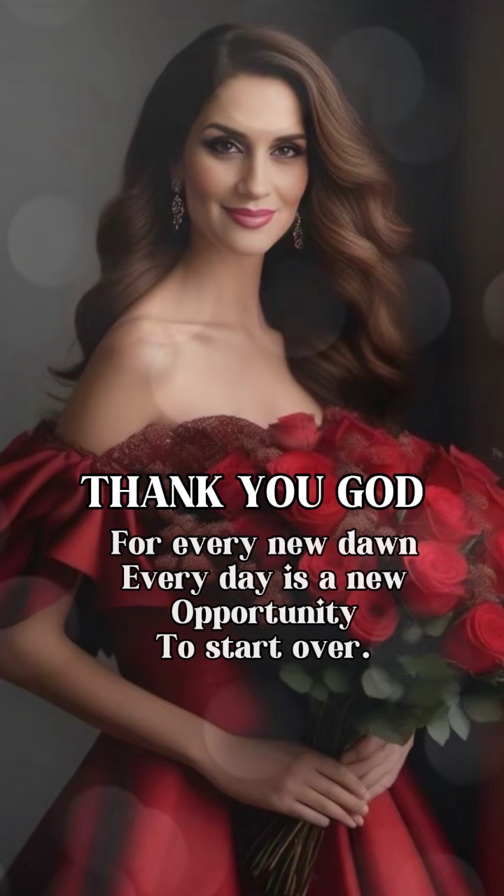 Thank you GOD 
