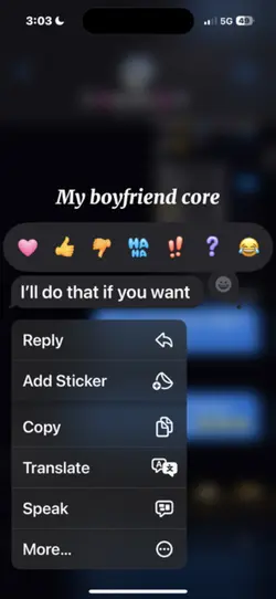 my boyfriend core