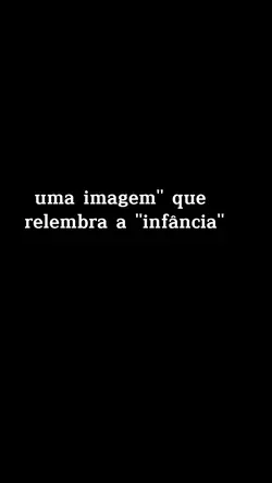 infância 