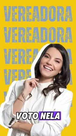 Voto nela vereadora