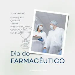 Dia do farmacêutico 
