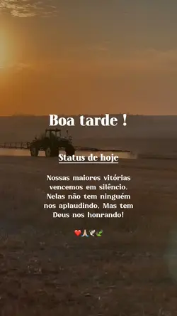 Boa tarde 