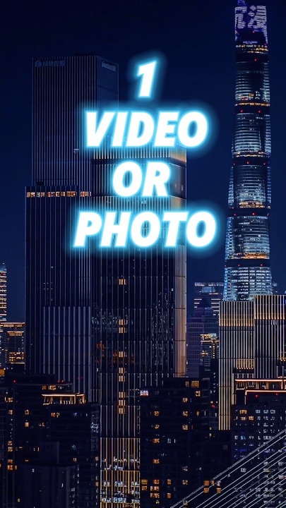 1 video or photo 