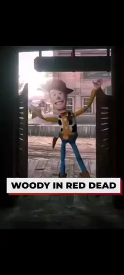 red dead woody meme