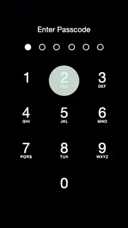 Passcode template 