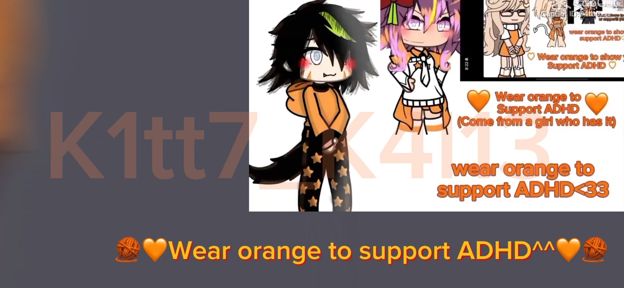 🧡🧶Wear orange to