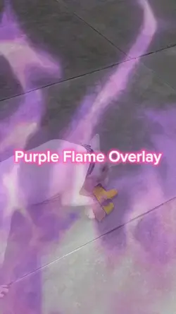 Overlay Purple Flame