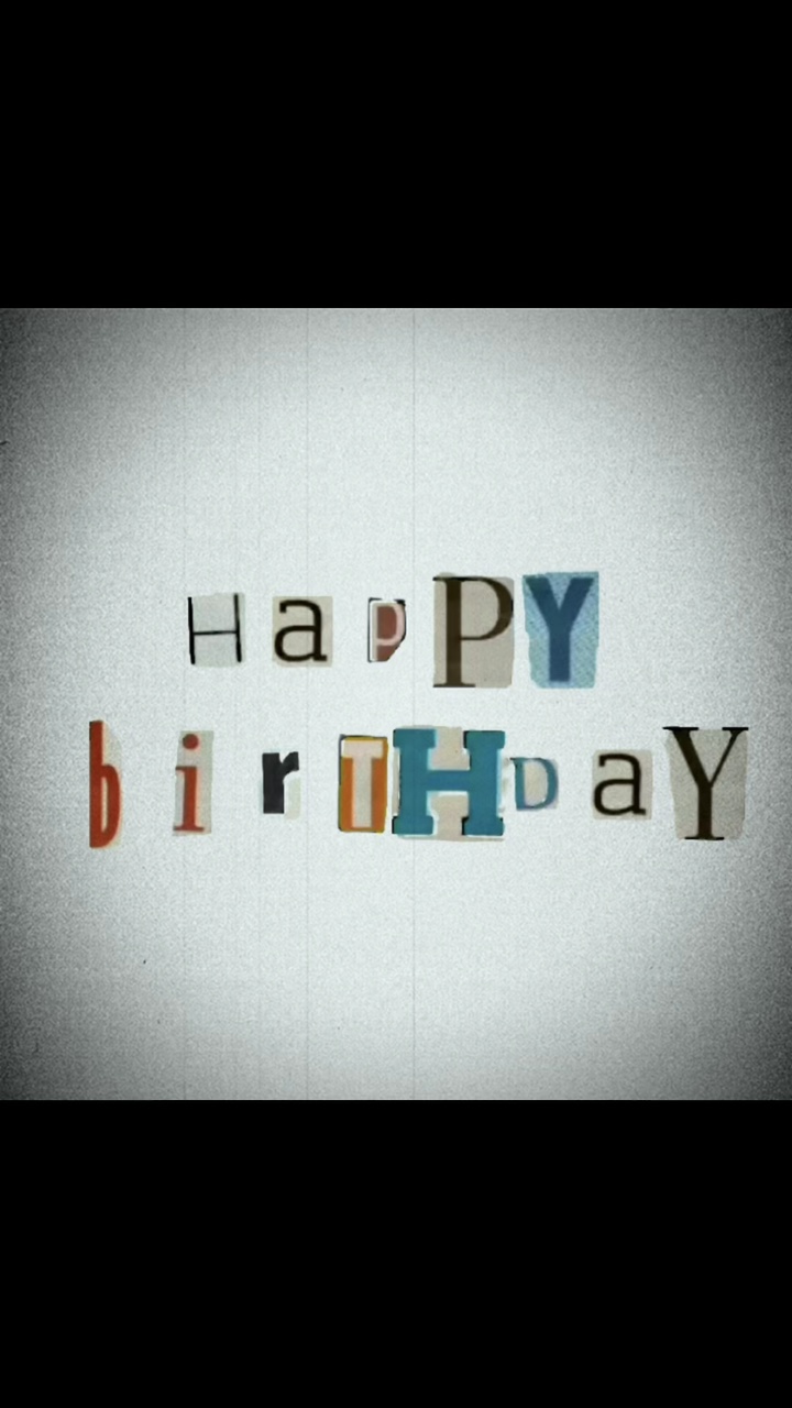 Birthday template 