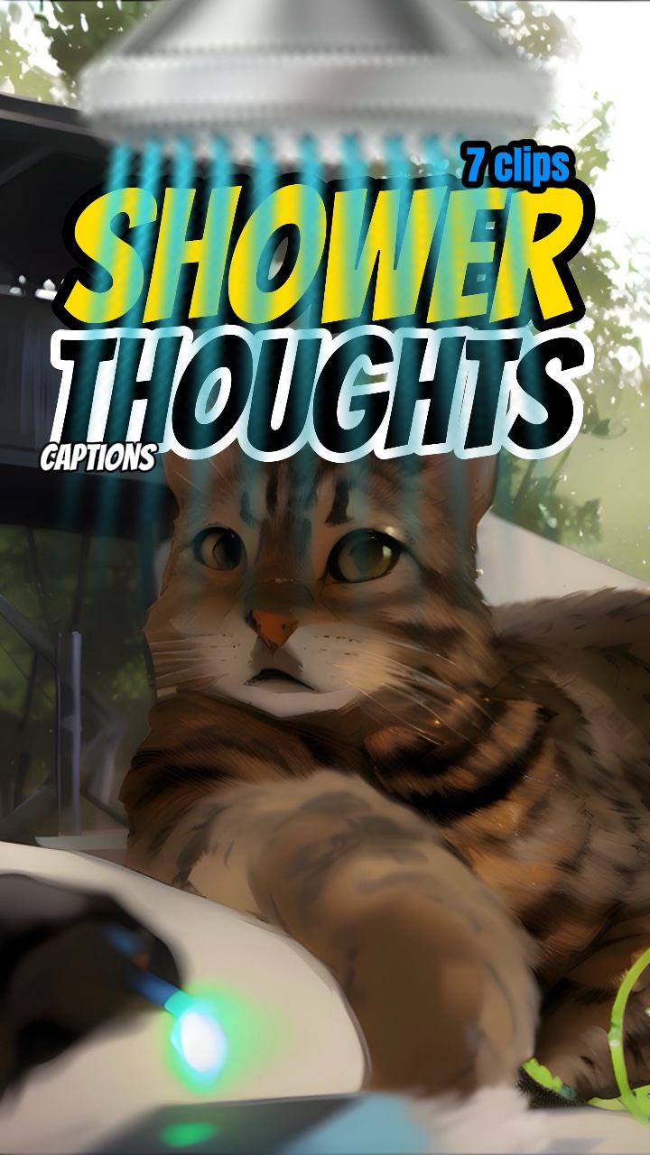 샤워 생각 🚿😽😻