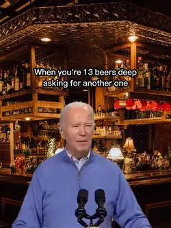 Biden beer something