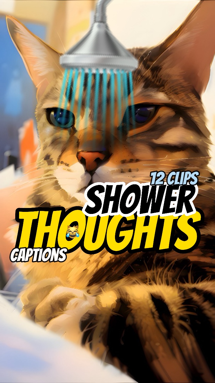 샤워 생각 🚿😸