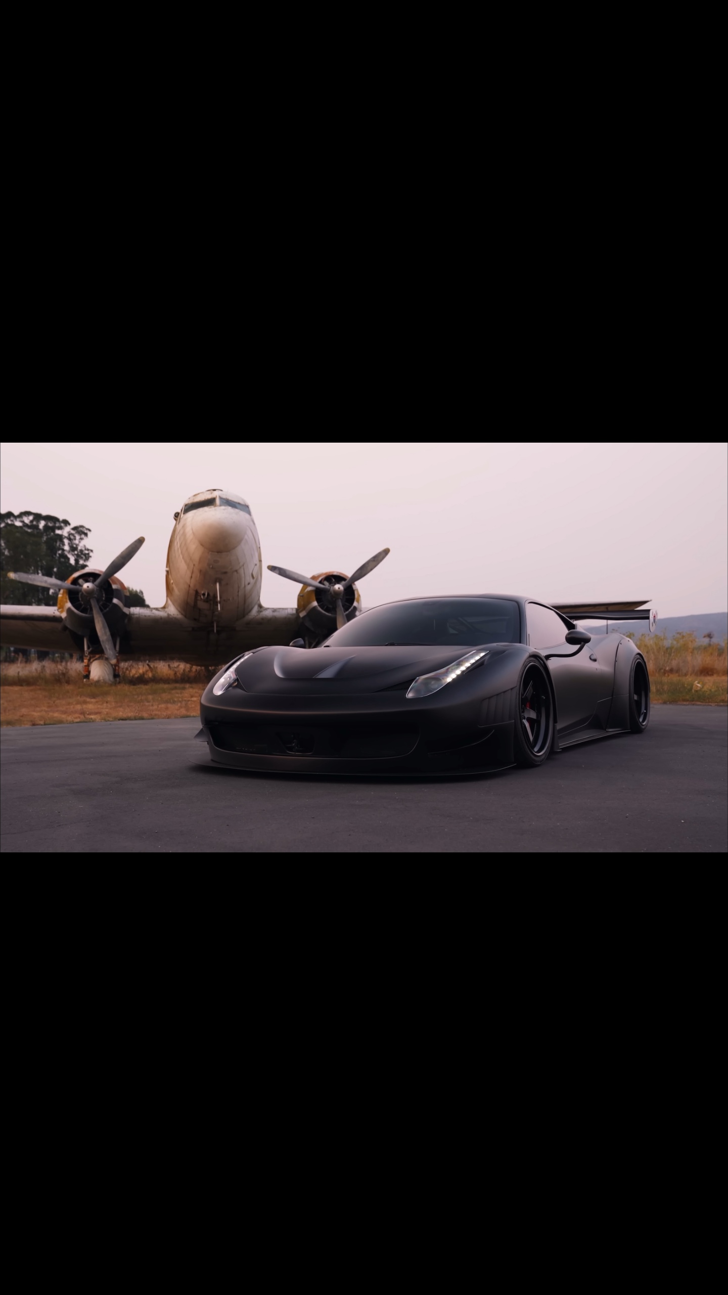 Edição do carro 4k