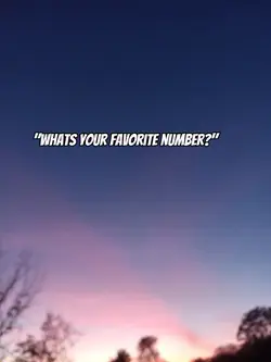 Favorite number 