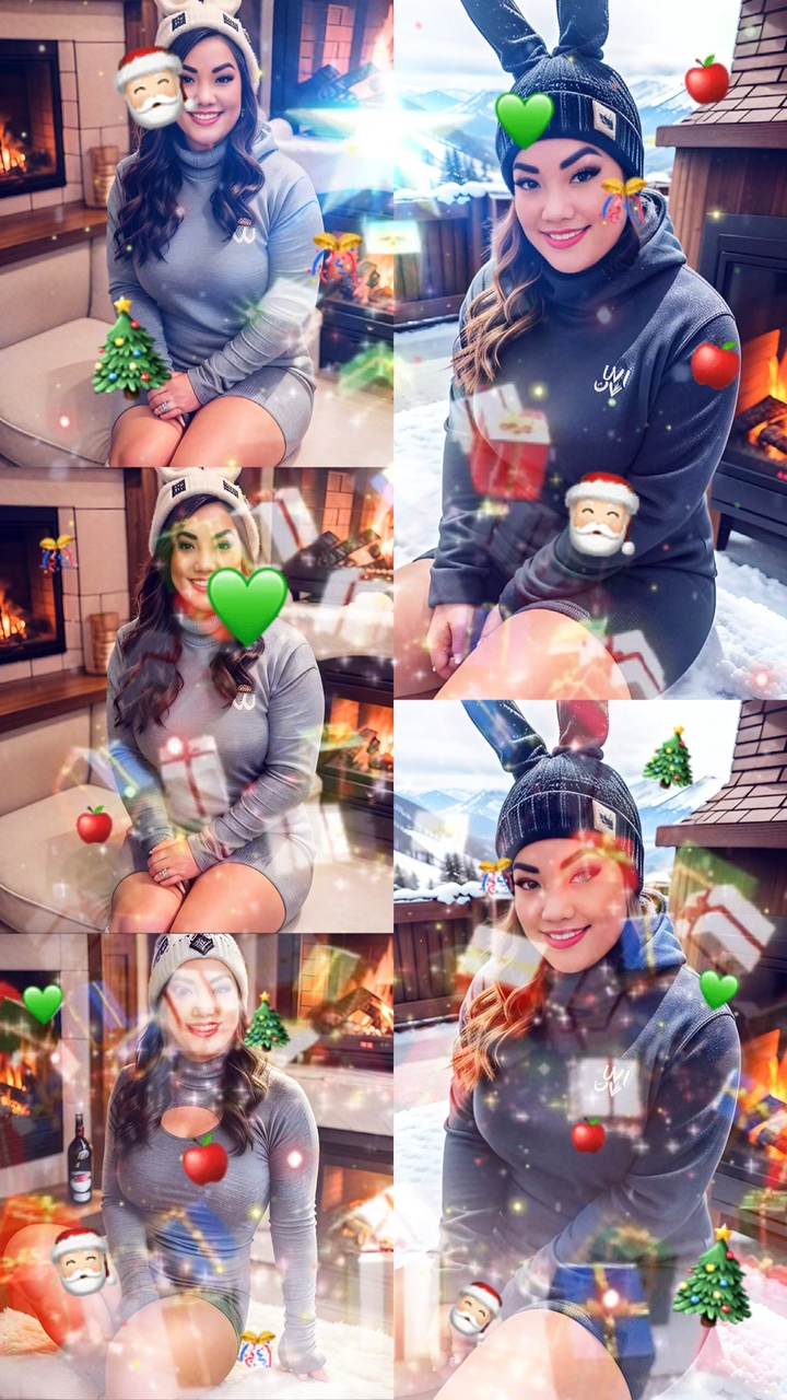 Collage de árbol de Navidad 🎄🎄