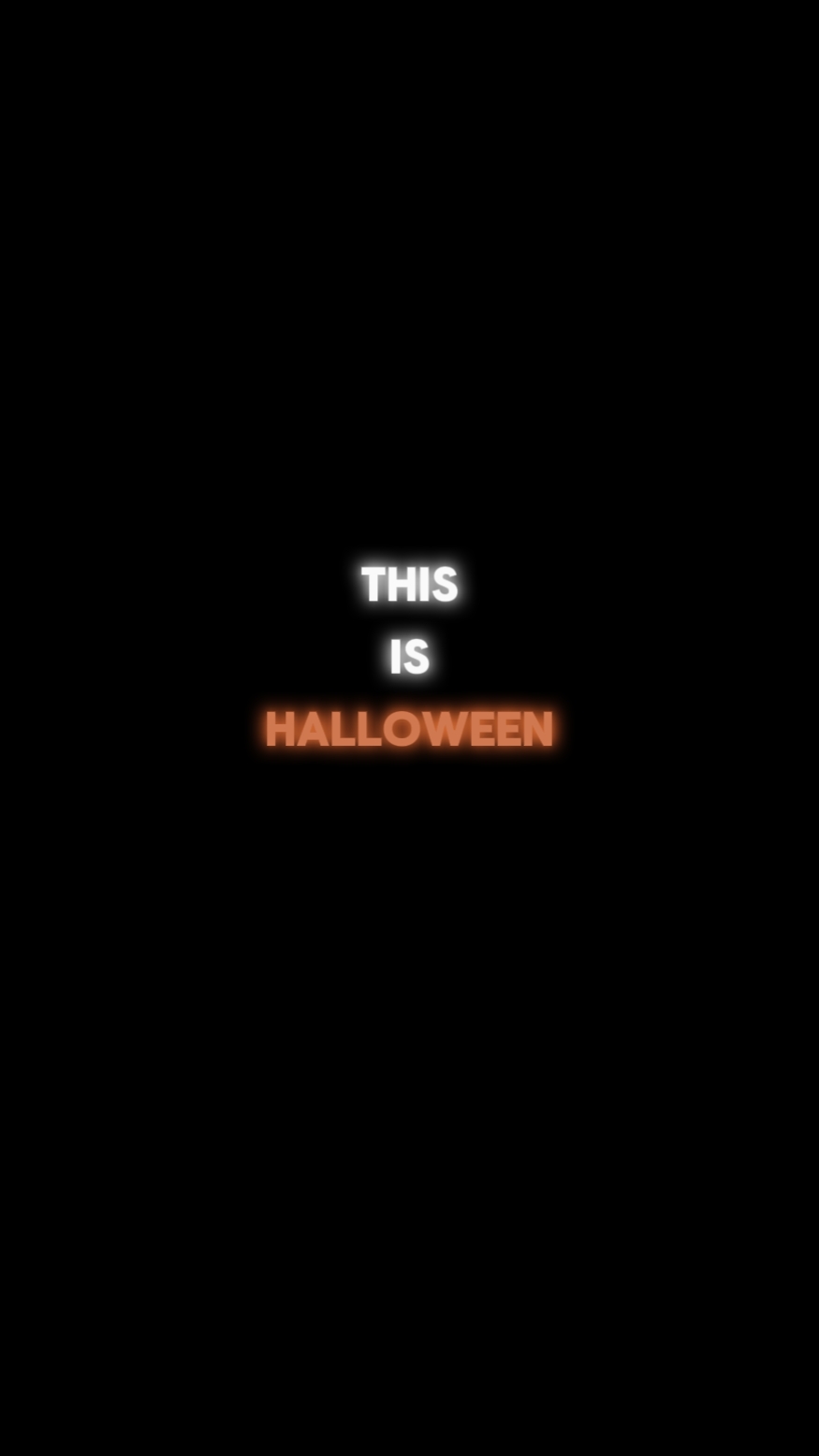 THIS IS HALLOWEEN!<3