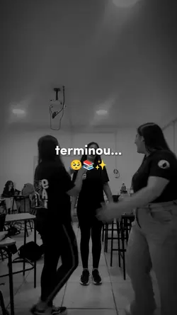 fim das aulas...