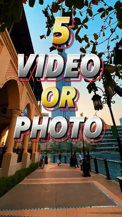 5 video or photo