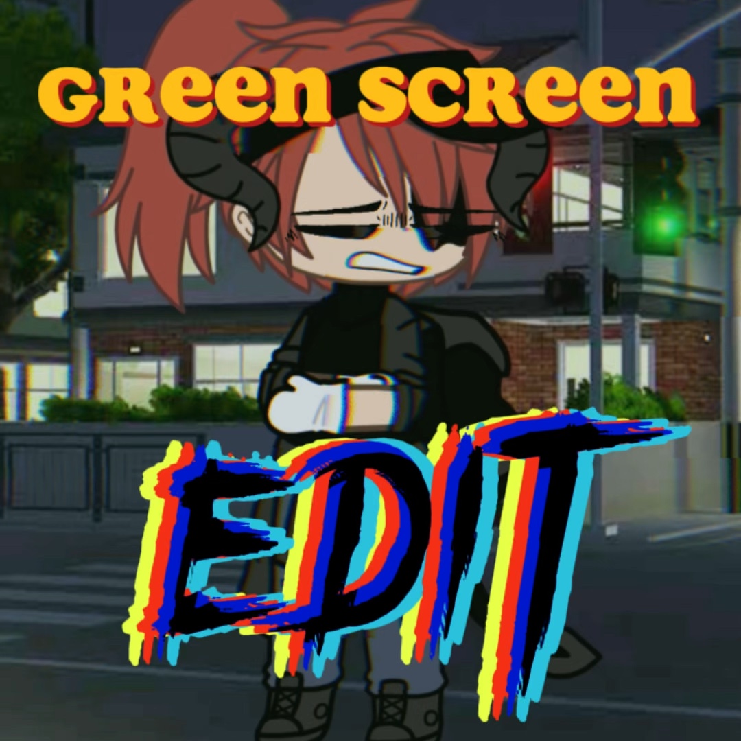 1st green screen😅