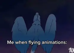 Me when flying: