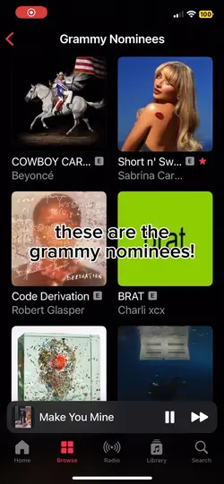 grammy nominees!