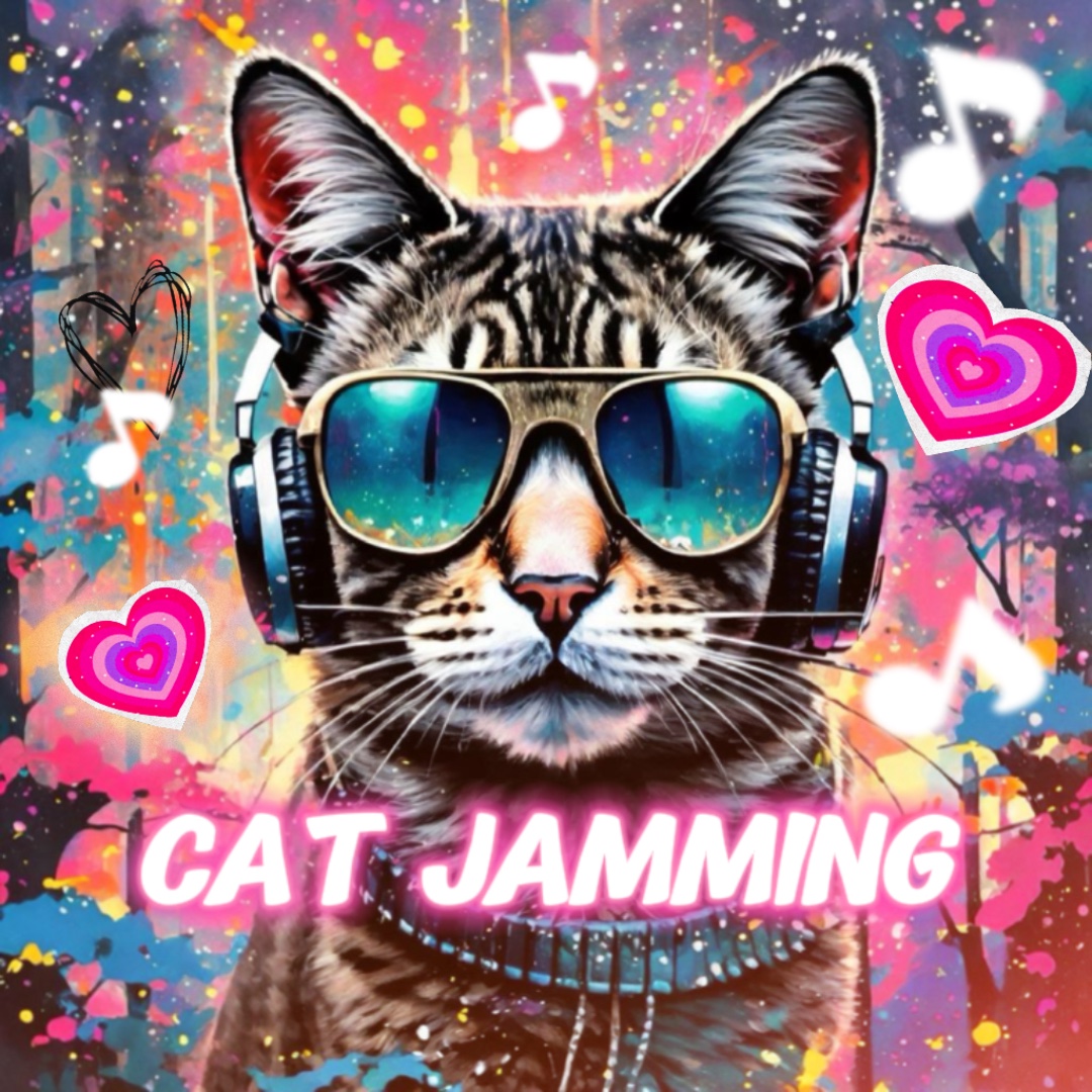 Cat Jamming 🎵