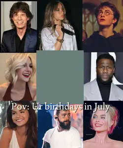 July birthday celebs