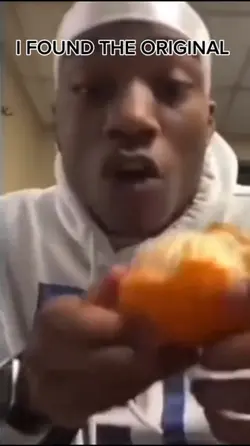 GUYS This orange is
