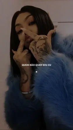 Quem ñ quer sou eu..