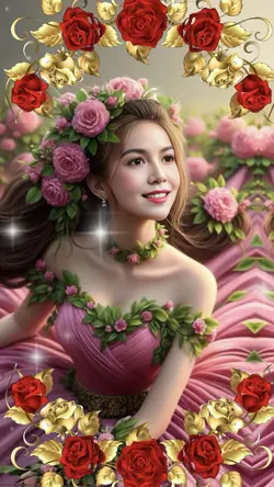 Flower frame 