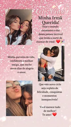 Aniversário Irmã 