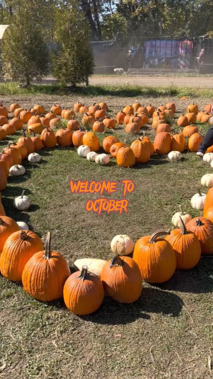 Welcome to October 