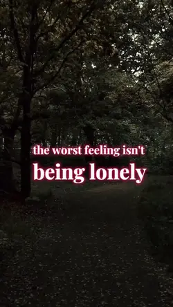 Being lonely