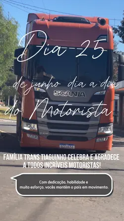 Dia do motorista 