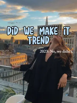 did we make it