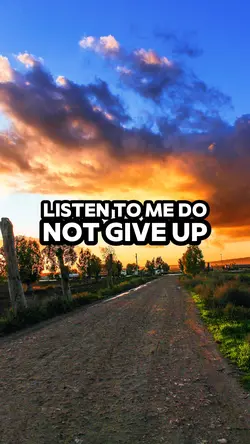 Do not give up 