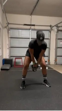 Kettlebell workout