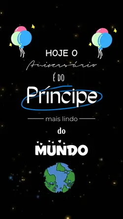 aniversário príncipe