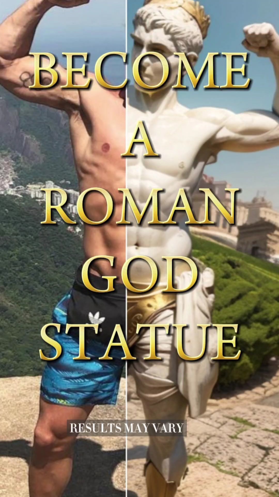 Roman God Statue