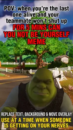 for 5 minutes shrek