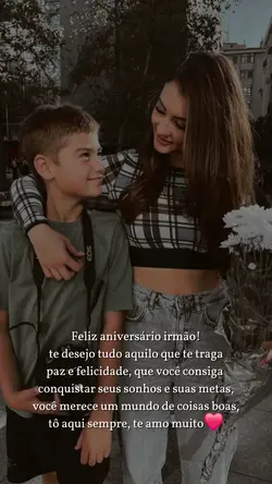 Parabéns irmão 